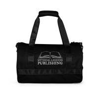 All-over print gym bag - Mythical Legends Publishing Logo